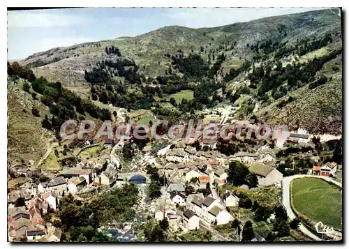 Moderne Karte Pont De Montvert Vue Generale Aerienne