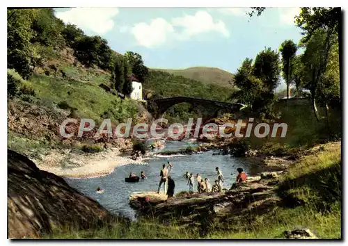 Cartes postales moderne Florac Le Rocher Des f�es