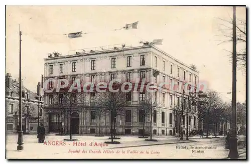 Cartes postales Angers Hotel D'Anjou