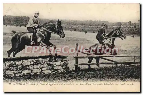 Cartes postales Saumur Ecole D'Application De Cavalerie