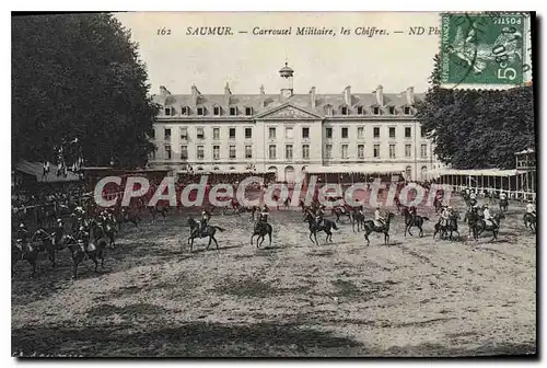 Cartes postales Saumur Carrousel Militaire Les Chiffres