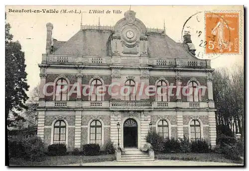 Cartes postales Beaufort En Vallee L'Hotel De Ville