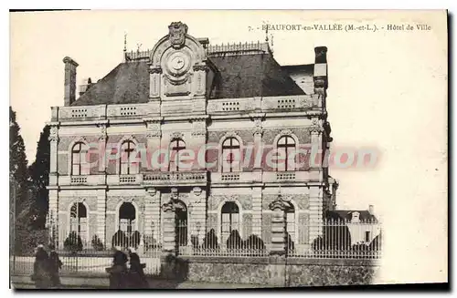 Cartes postales Beaufort En Vallee L'Hotel De Ville