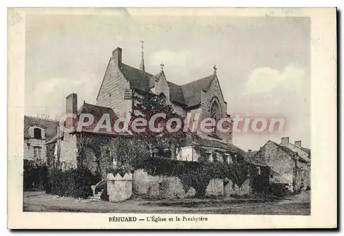 Cartes postales Behuard L'Eglise Et Le Presbytere