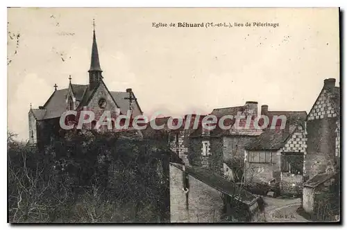 Cartes postales Behuard Lieu De Pelerinage �glise