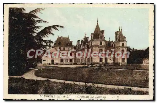 Ansichtskarte AK Louresse Chateau De Launay