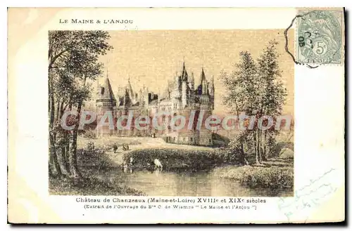 Cartes postales Chateau De Chanzeaux