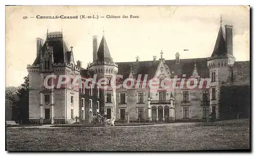 Cartes postales Chenille Change Chateau Des Rues