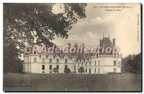 Cartes postales Le Lion D'Angers Chateau Du Mas