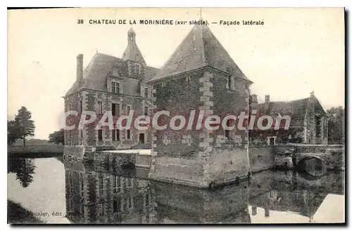 Cartes postales Chateau De La Moriniere Facade Laterale