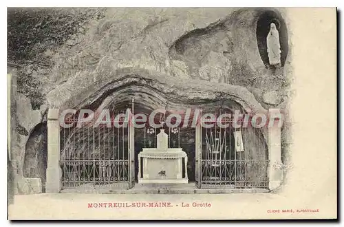 Cartes postales Montreuil Sur Maine La Grotte