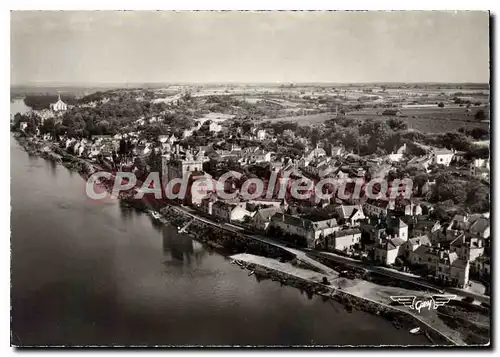 Moderne Karte Montsoreau Les Quais Le Chateau