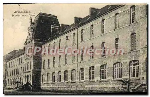 Cartes postales Avranches Institut Notre Dame
