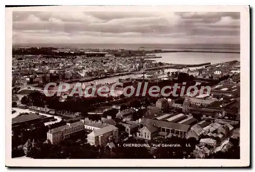 Cartes postales Cherbourg Vue Generale