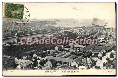 Cartes postales Cherbourg Vue Sur La Rade