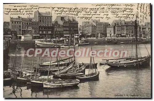 Cartes postales Cherbourg L'avant Port Et Le Quai Caligny