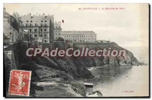 Cartes postales Granville La Muraille Du Nord