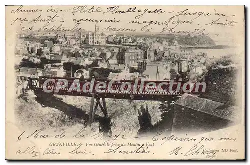 Cartes postales Granville Vue Generale Prise Du Moulin A Vent