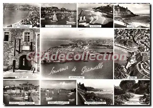 Cartes postales moderne Granville La Plage Casino