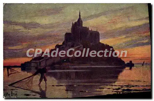 Cartes postales Le Mont St Michel