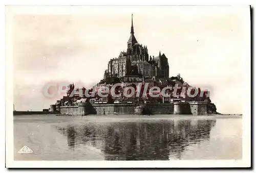 Ansichtskarte AK Le Mont St Michel Vue Generale Cote Est