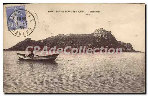 Cartes postales Le Mont St Michel Tombelaine