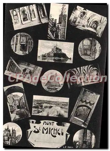 Cartes postales Le Mont St Michel souvenir