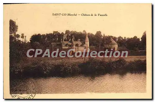 Cartes postales Saint Lo Chateau De La Vaucelle