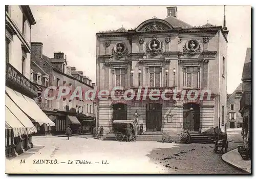 Cartes postales Saint Lo Le Theatre