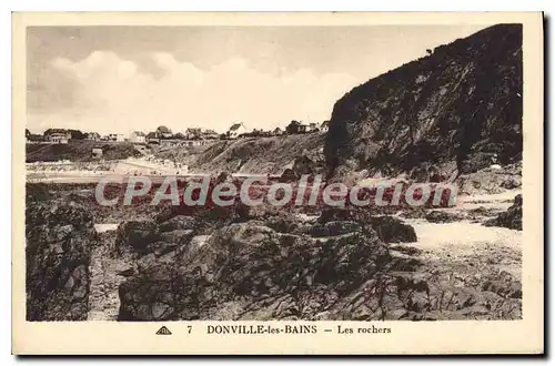 Cartes postales DONVILLE-les-BAINS Les Rochers