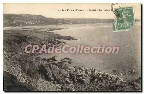 Cartes postales Les Pieux Seiotot Et Les Rochers