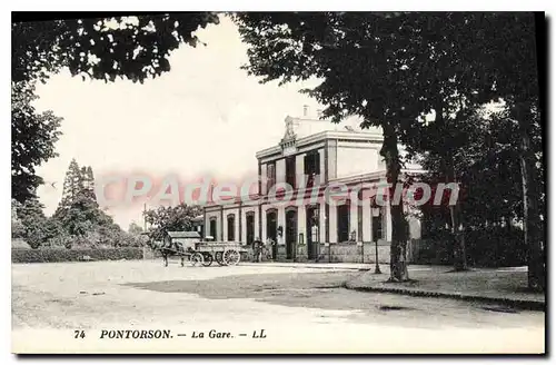 Cartes postales Pontorson La Gare