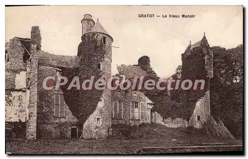 Cartes postales Gratot Le Vieux Manoir