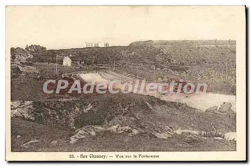 Cartes postales Iles Chausey Vue Sur La Forteresse