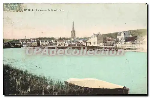 Cartes postales Harfleur Vue Sur Le Canal