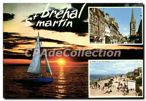 Moderne Karte Brehal St Martin