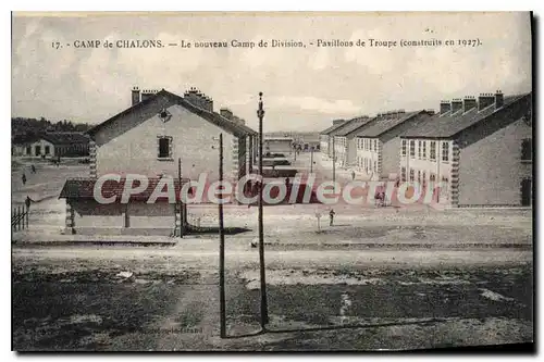 Cartes postales CHALONS Sur Marne Le Nouveau Camp De Division