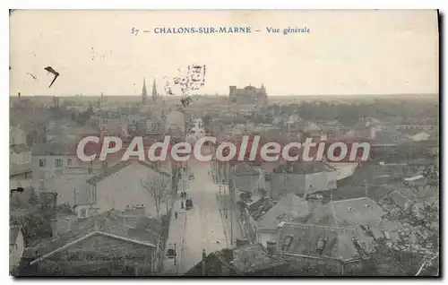 Cartes postales Chalons Sur Marne Vue Generale