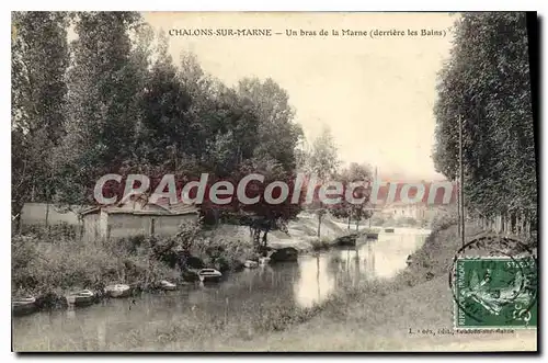 Cartes postales Chalons Sur Marne Un Bras De Marne