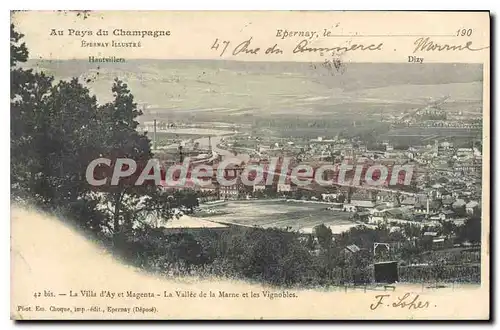 Cartes postales Epernay villa d'Ay et Magenta