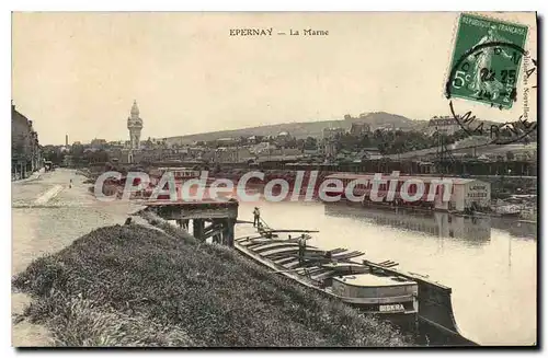 Cartes postales Epernay La Marne