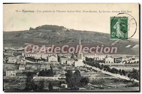 Cartes postales Epernay Vue Generale De I'Hospice Auban Moet Mont Bernon