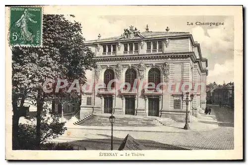 Cartes postales Epernay Le Theatre