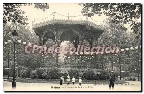 Cartes postales Reims Kiosque De La Patte D'Oie