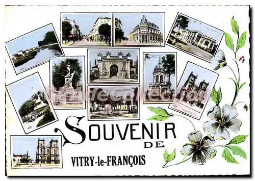 Cartes postales moderne Vitry Le Francois souvenir