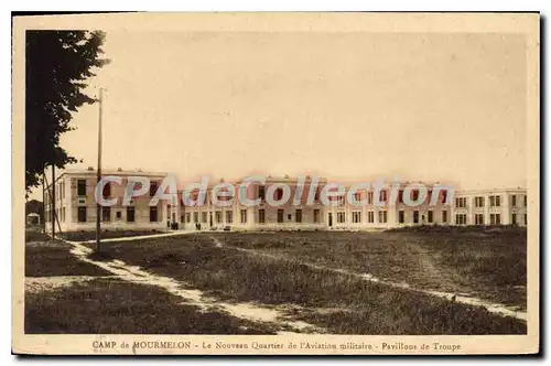 Cartes postales Camp De Mourmelon Le Nouveau Quartier De I'Aviation Militaire