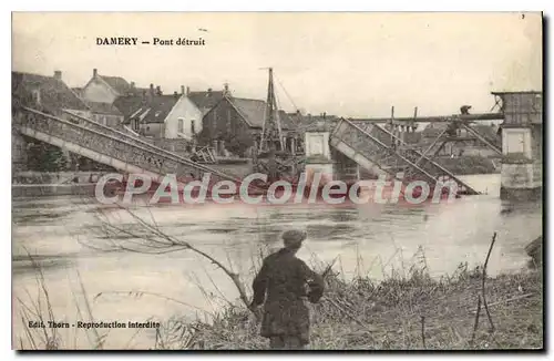 Cartes postales Damery Pont Detruit