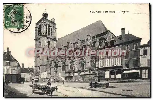 Cartes postales Sezanne L'Eglise