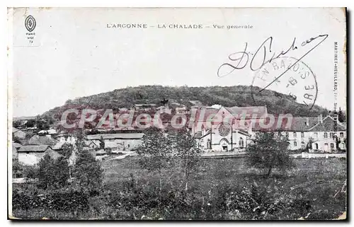 Cartes postales L'Argonne La Chalade Vue Generale