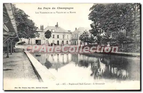 Cartes postales AY Sadi Carnot abreuvoir